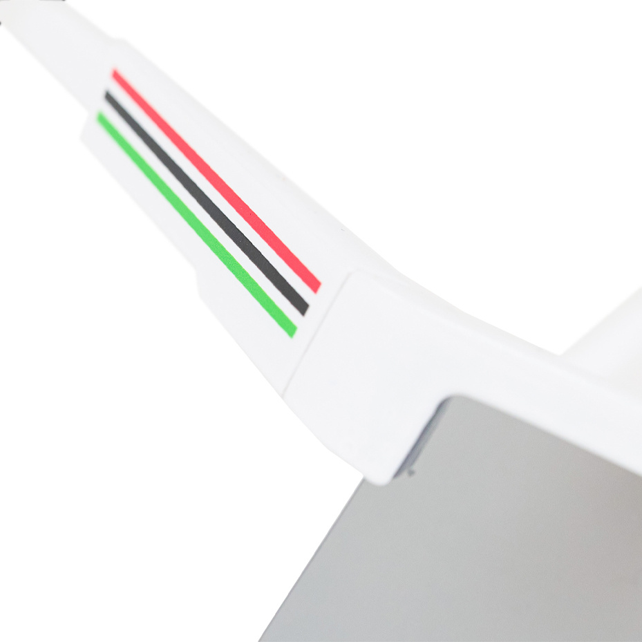 Topfanz Lunettes de soleil de sport OH Leuven (blanc à 3 bandes)
