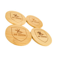 Topfanz OH Leuven Onderzettersset (4 stuks)