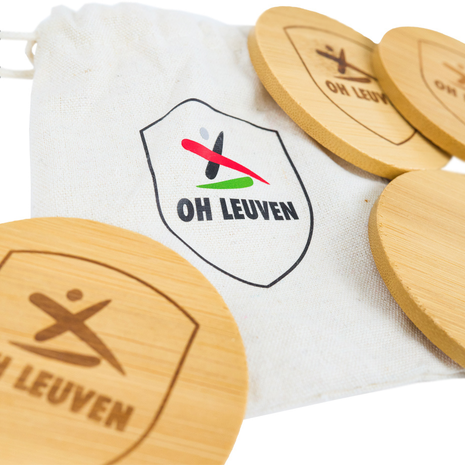 Topfanz Lot de sous-verres OH Leuven (4 pièces)