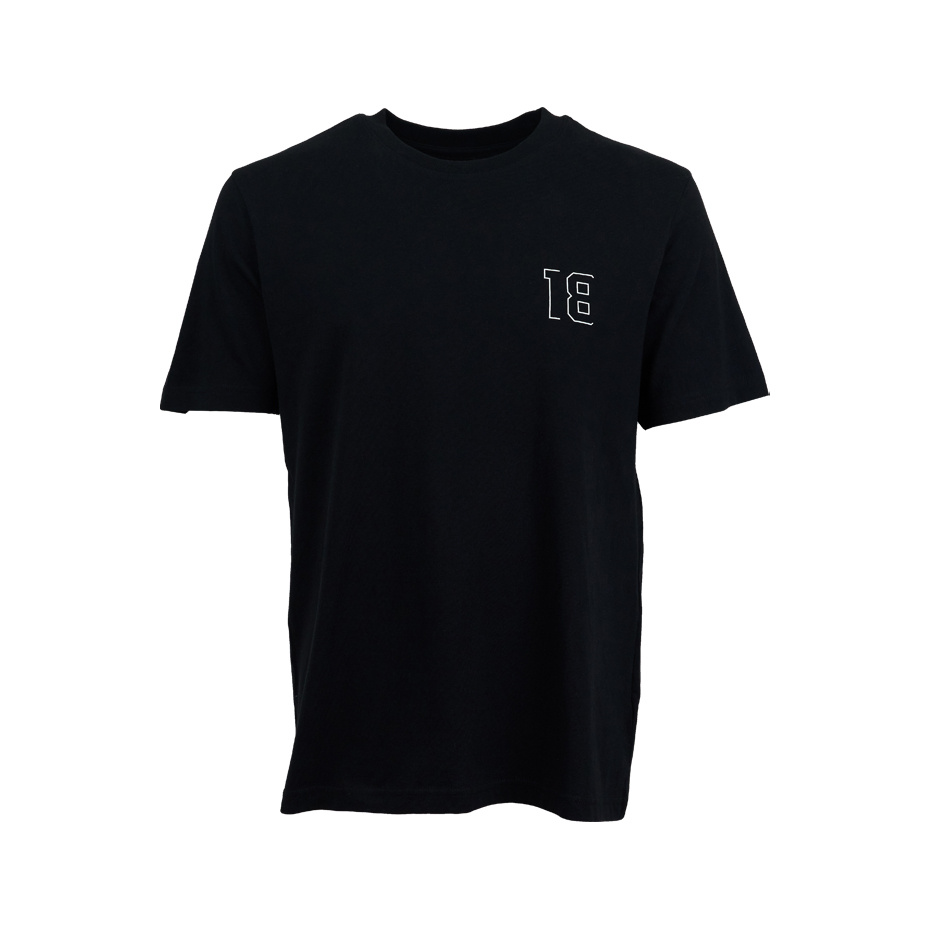 Topfanz T-shirt OH Leuven Numéro d'immatriculation 18 (Noir)