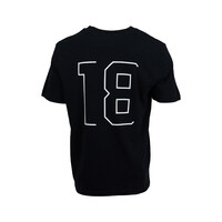 Topfanz T-shirt OH Leuven Numéro d'immatriculation 18 (Noir)