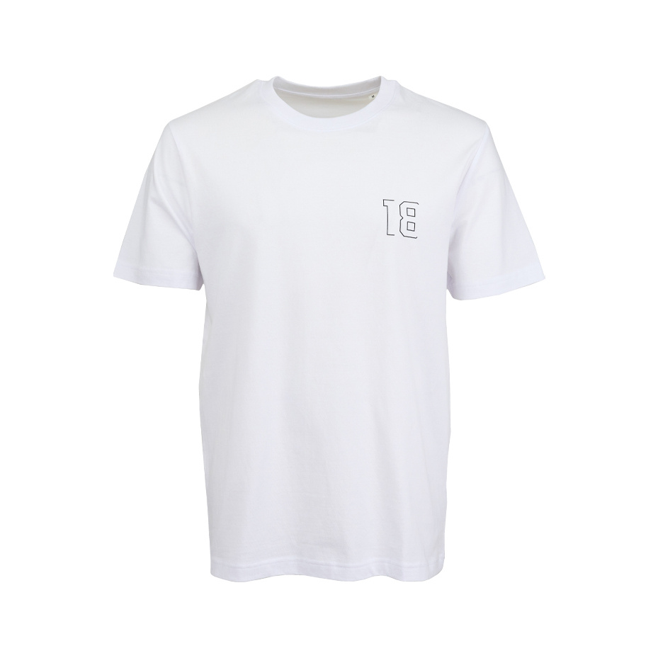 Topfanz T-shirt OH Leuven Numéro d'immatriculation 18 (Blanc)