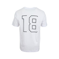 Topfanz T-shirt OH Leuven Numéro d'immatriculation 18 (Blanc)