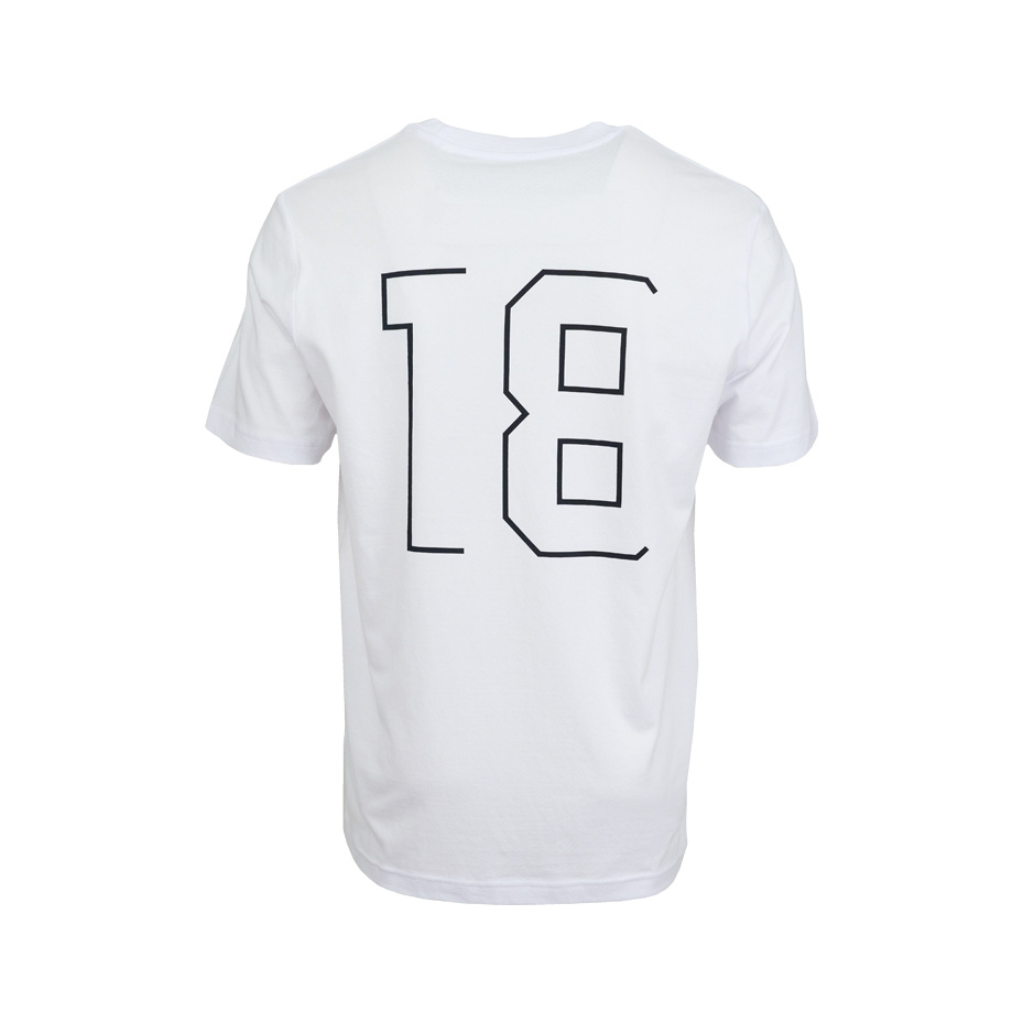 Topfanz T-shirt OH Leuven Numéro d'immatriculation 18 (Blanc)