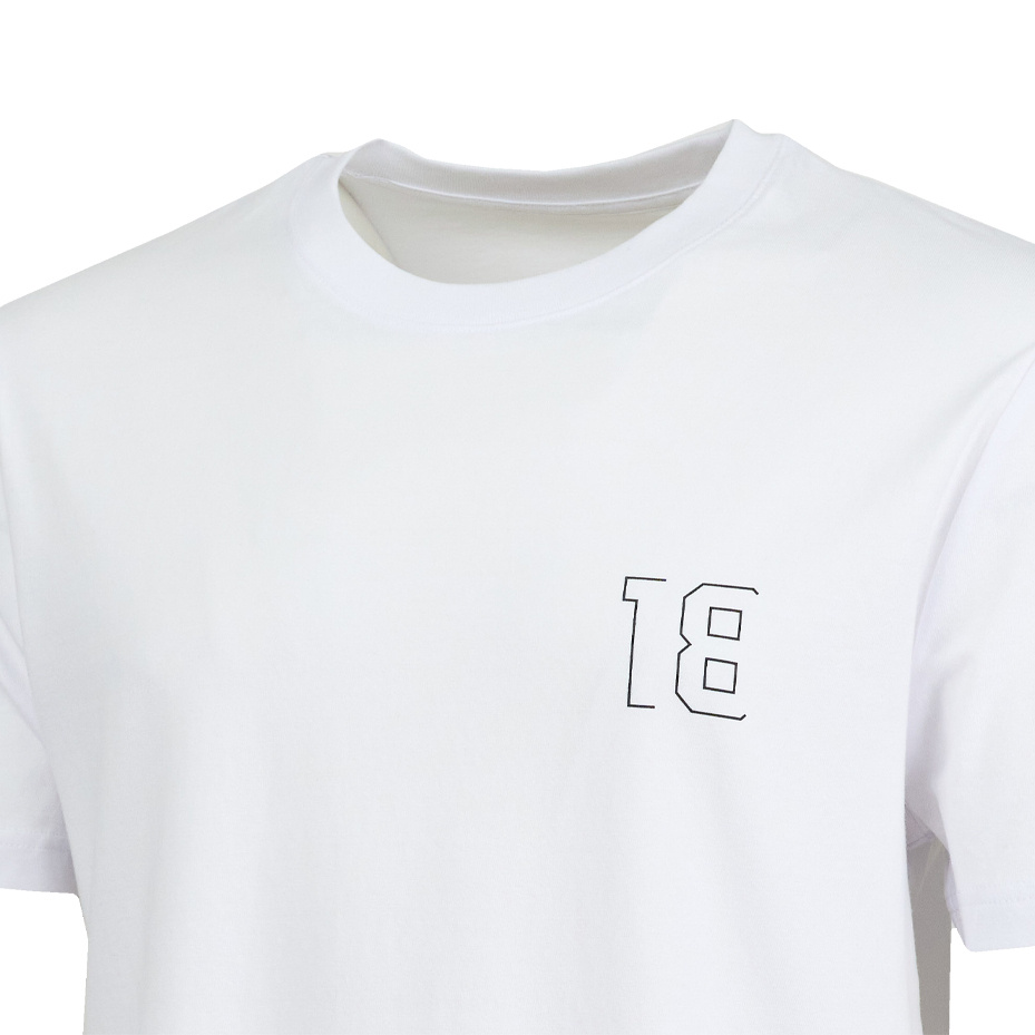 Topfanz T-shirt OH Leuven Numéro d'immatriculation 18 (Blanc)