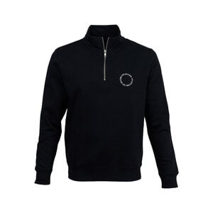 Pull à col zippé OH Leuven Black Circle