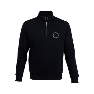 Quarter Zip OH Leuven Black Circle