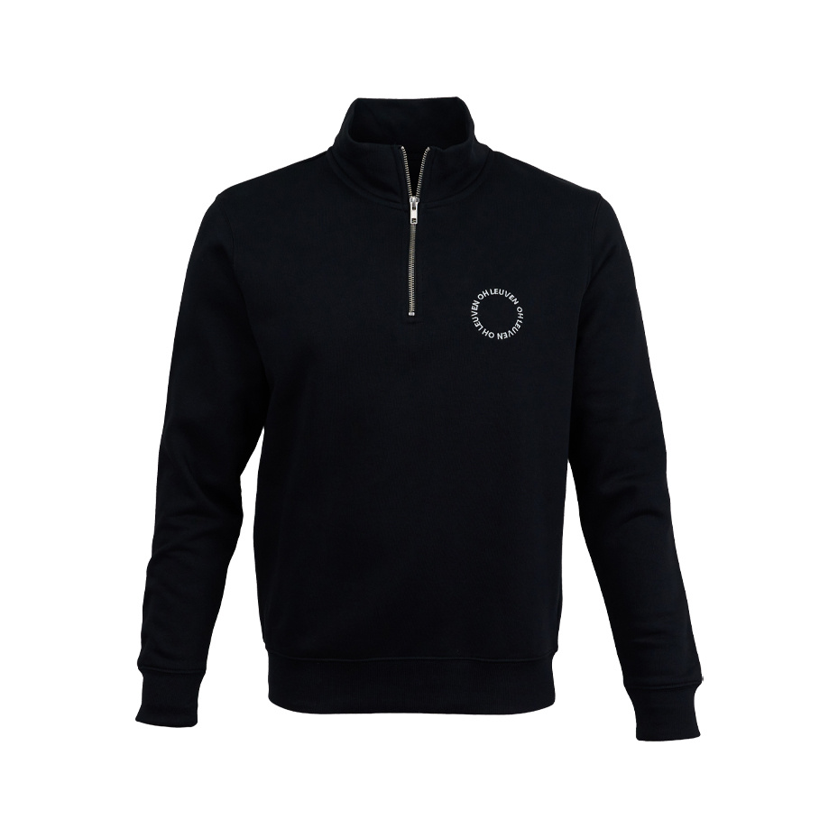 Topfanz Quarter Zip OH Leuven Black Circle