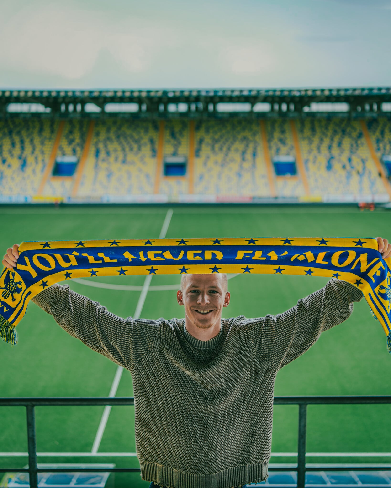 Topfanz Europe Scarf "You'll never fly alone" - STVV