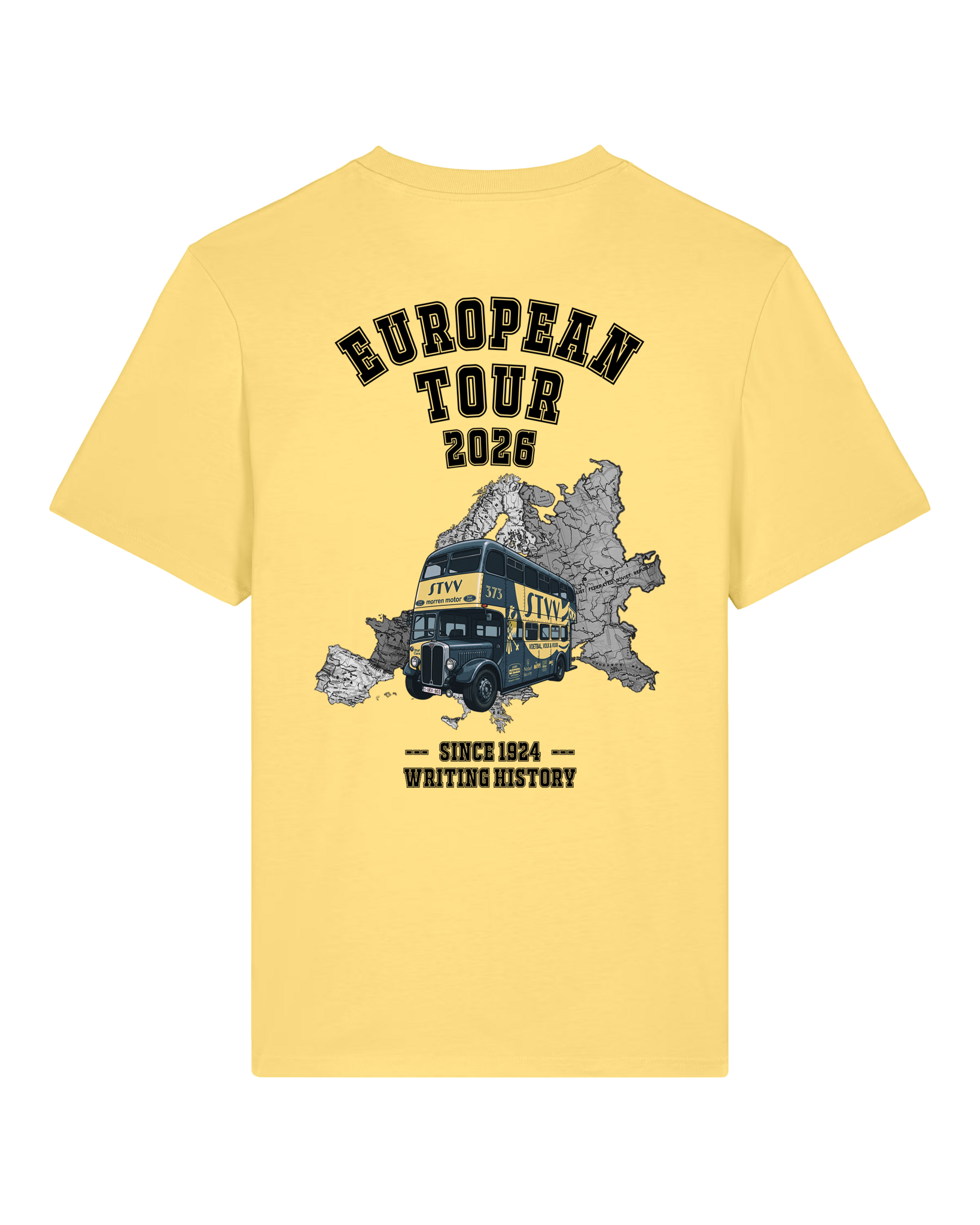 Topfanz T-shirt European Tour - Viva Yellow
