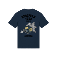 Topfanz T-shirt European Tour - Navy Blue