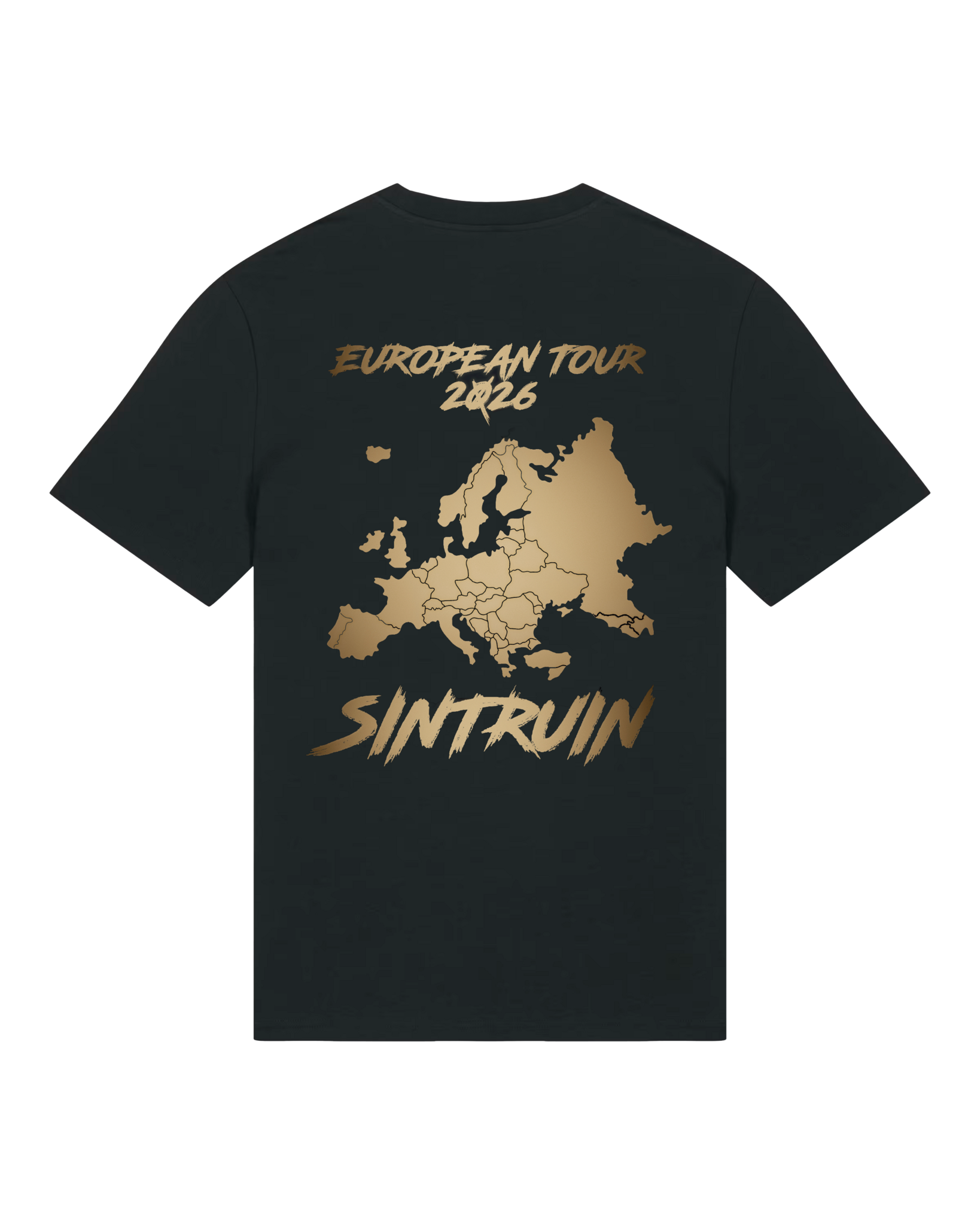 Topfanz T-shirt Truineers on tour - Zwart