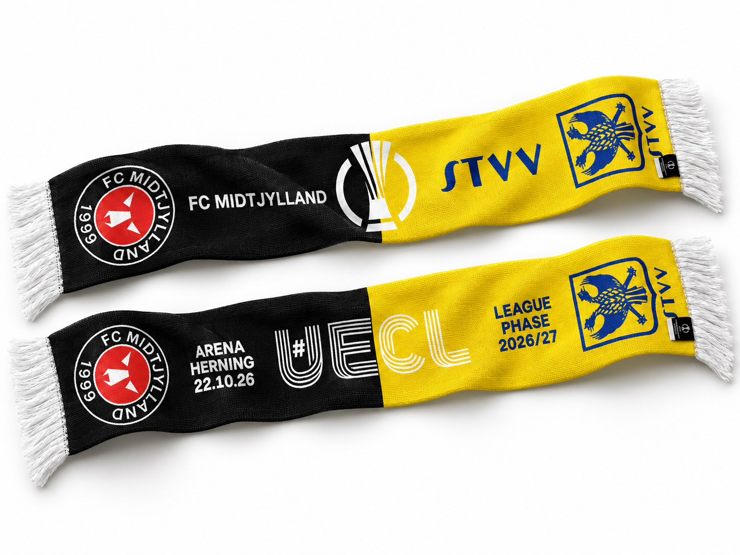 PRE-Order UECL sjaal Midtjylland - STVV Topfanz PRE-Order UECL sjaal Midtjylland - STVV
