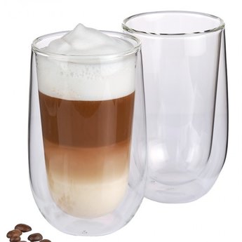 Cilio Latte Macchiato glas Verona Dubbelwandig set van 2