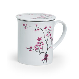 Tea Logic Theebeker met Filter - Cherry Blossom
