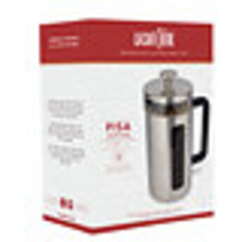 La Cafetière French Press Pisa 1l - Inox