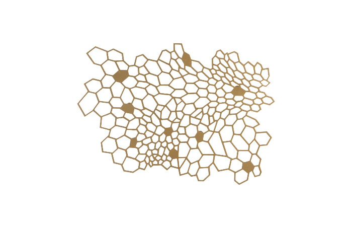 Umo Art Gallery Honeycomb Small