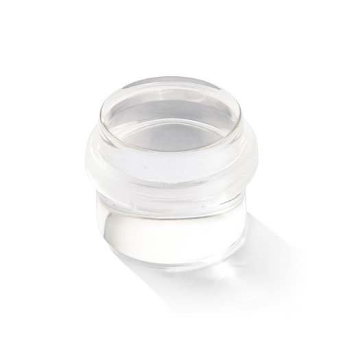 Ronde deurstopper 35 mm (transparant)