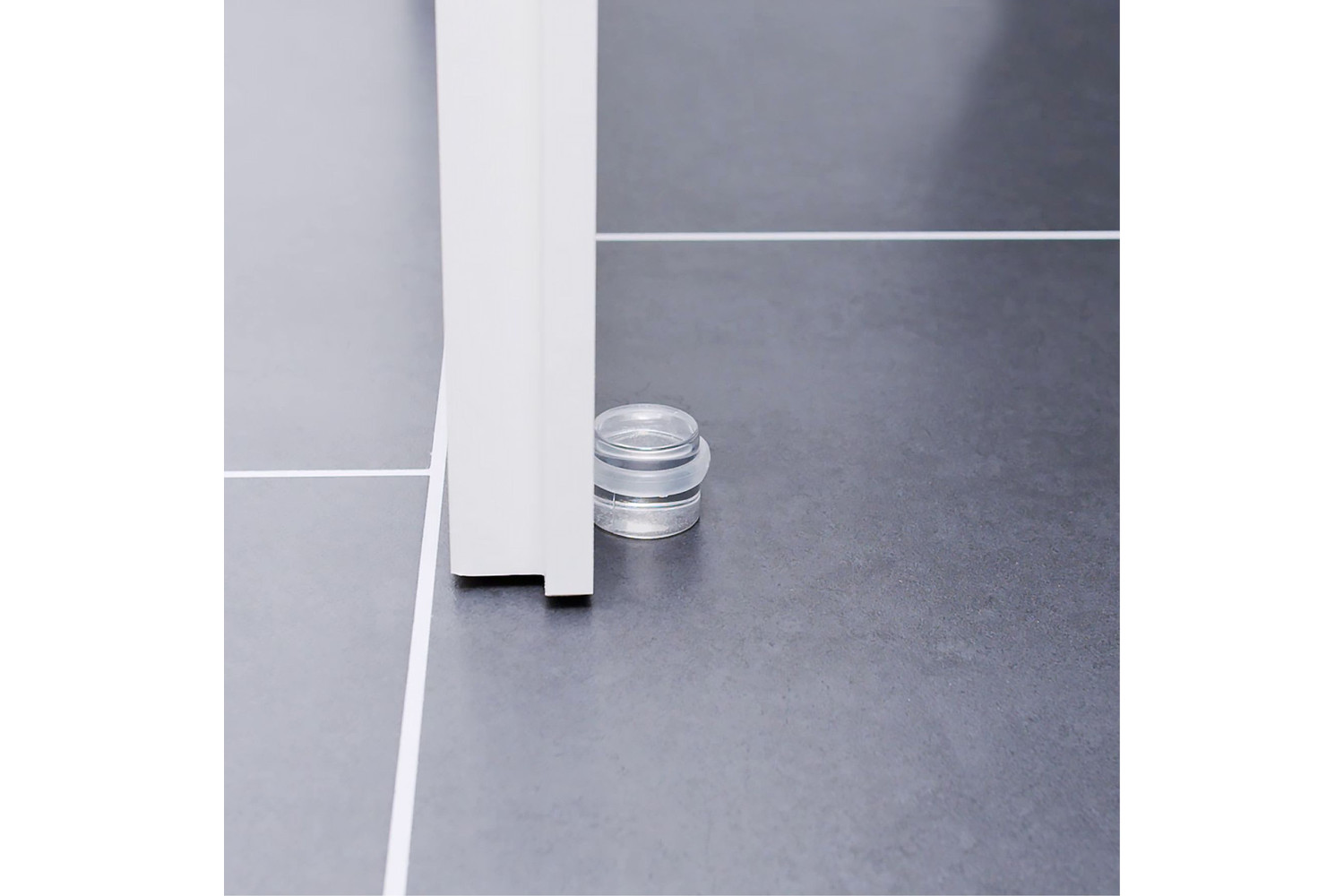 Ronde deurstopper 35 mm (transparant)