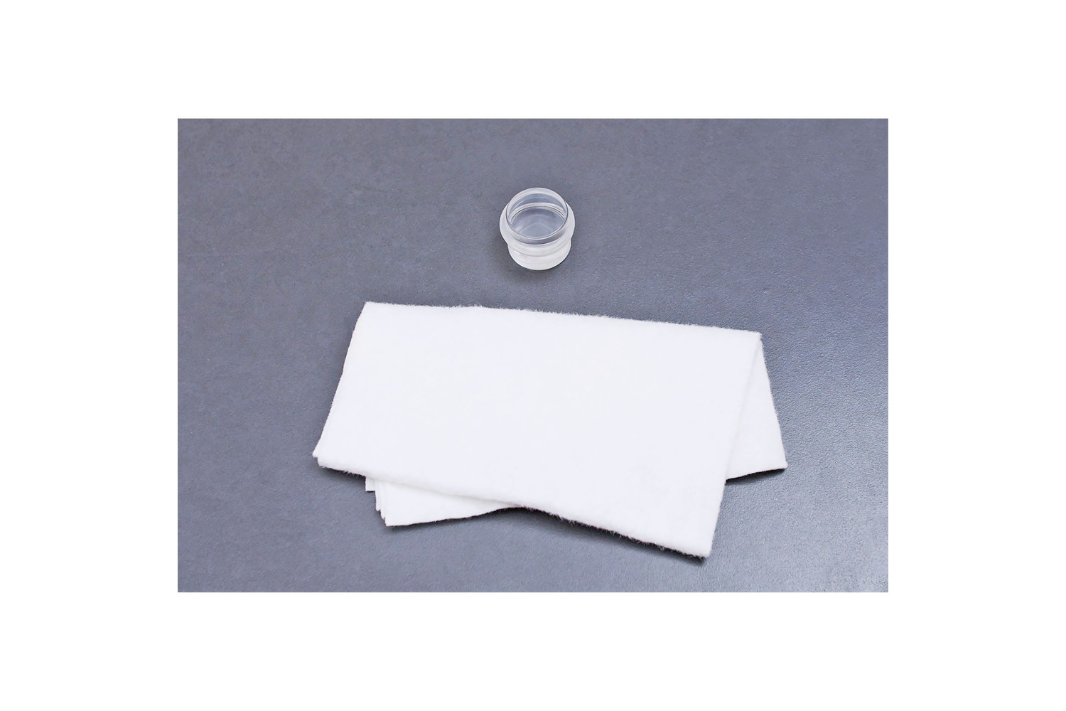 Ronde deurstopper 35 mm (transparant)