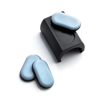 UNI-XL teflonglijder voor buisframes (transparant)
