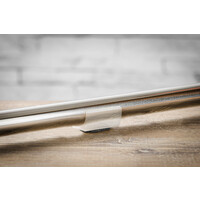 UNI-XL viltglijder voor buisframes (naaldvilt) (transparant)