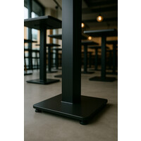 Tafelonderstel dop met schroefdraad M8 (horeca tafels)