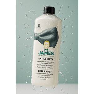 James® Extra Mat - Transparante beschermlaag voor PVC, Vinyl & Laminaat etc. (1 liter) James® Extra Mat - Transparante beschermlaag voor PVC, Vinyl & Laminaat etc. (1 liter)