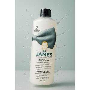 James® Zijdemat - Transparante beschermlaag voor PVC, Vinyl & Laminaat etc. (1 liter) James® Zijdemat - Transparante beschermlaag voor PVC, Vinyl & Laminaat etc. (1 liter)