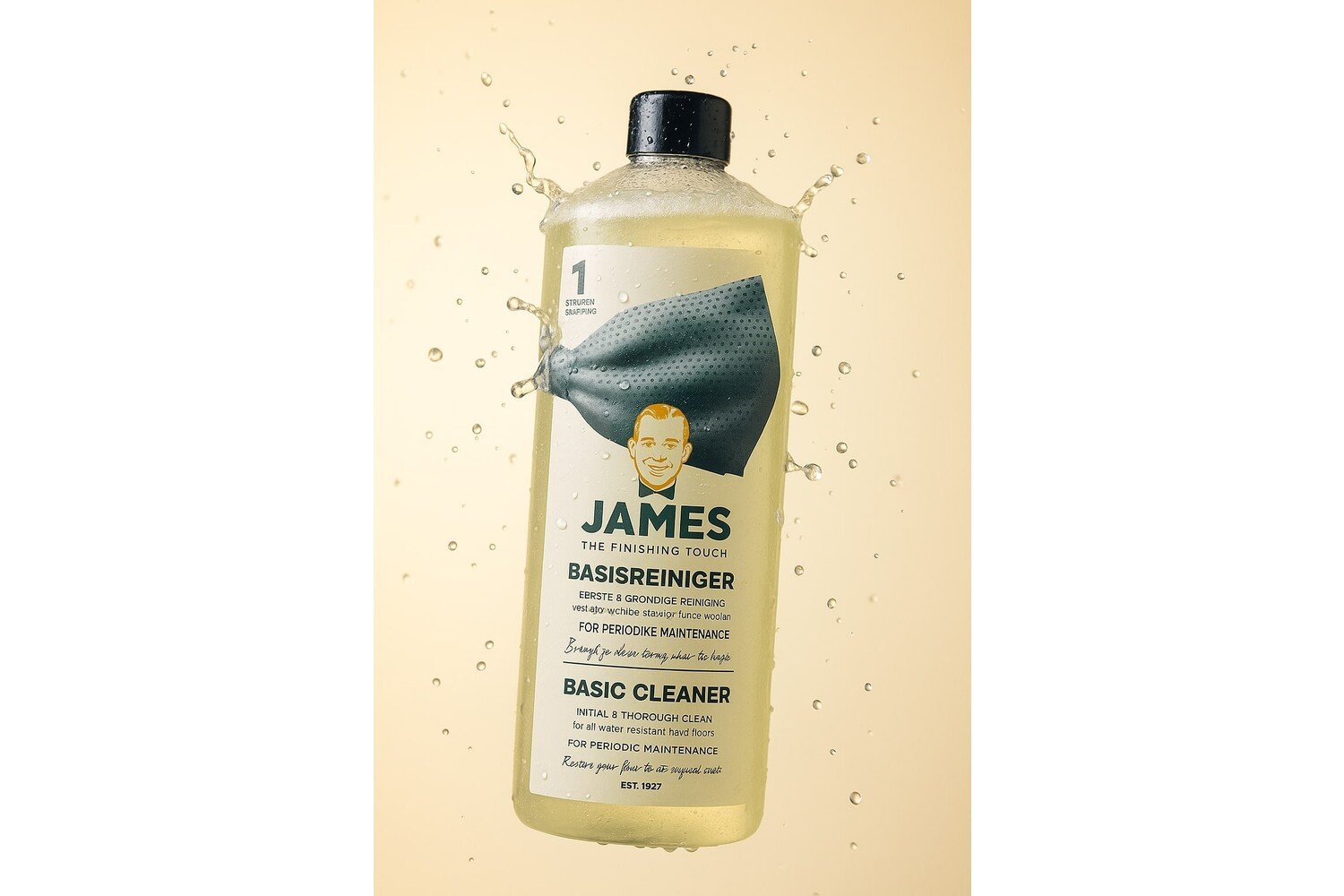 James® Basisreiniger voor PVC, Vinyl & Laminaat etc. (1 liter)