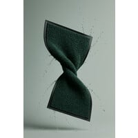 HAMAT® Twister wasbare droogloopmat - donkergroen