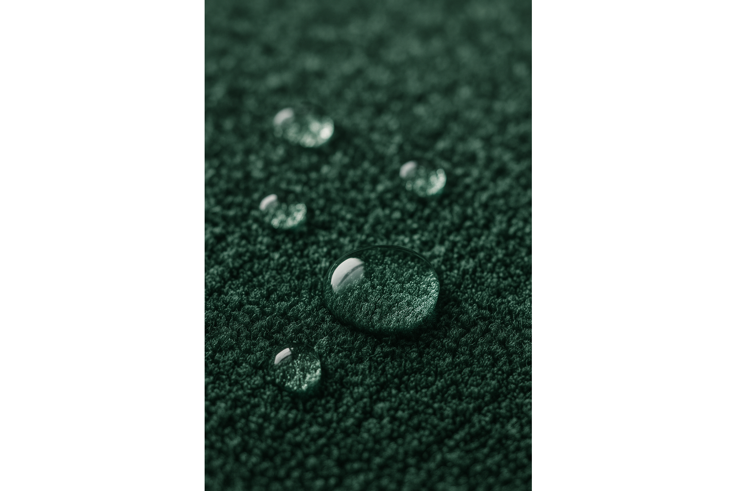 HAMAT® Twister wasbare droogloopmat - donkergroen
