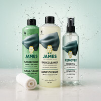 James® starterset voor harde vloeren (3 x 100 ml)