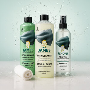 James® starterset voor harde vloeren (3 x 100 ml) James® starterset voor harde vloeren (3 x 100 ml)