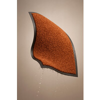 HAMAT® Twister wasbare droogloopmat - bruin