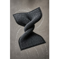 HAMAT® Twister wasbare droogloopmat - grijs