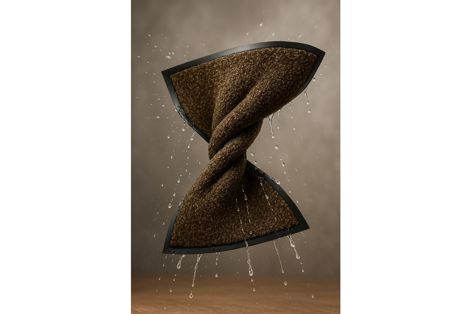 HAMAT® Twister wasbare droogloopmat - teak