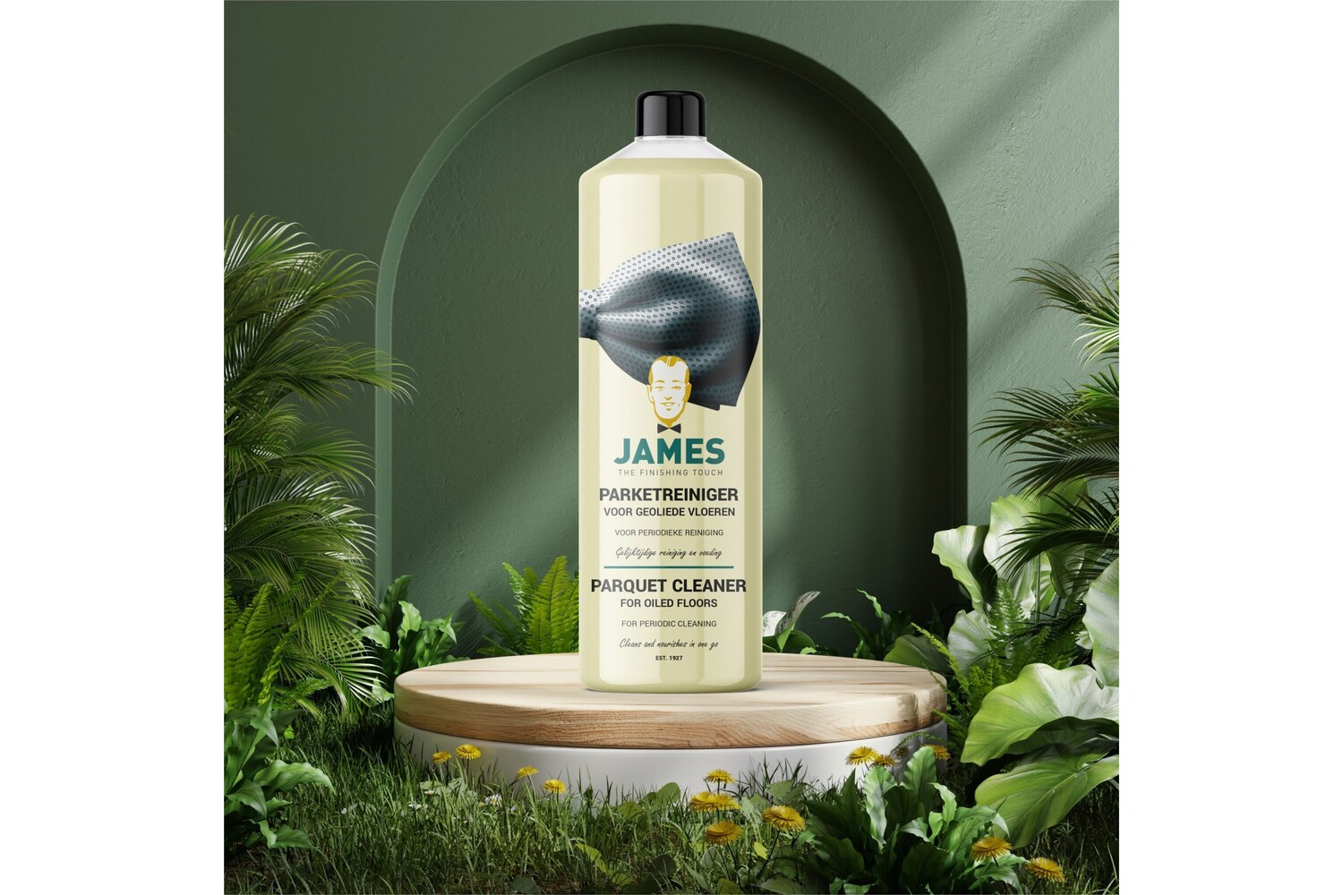 James® parketreiniger voor (hardwax) geoliede vloeren (1 liter)
