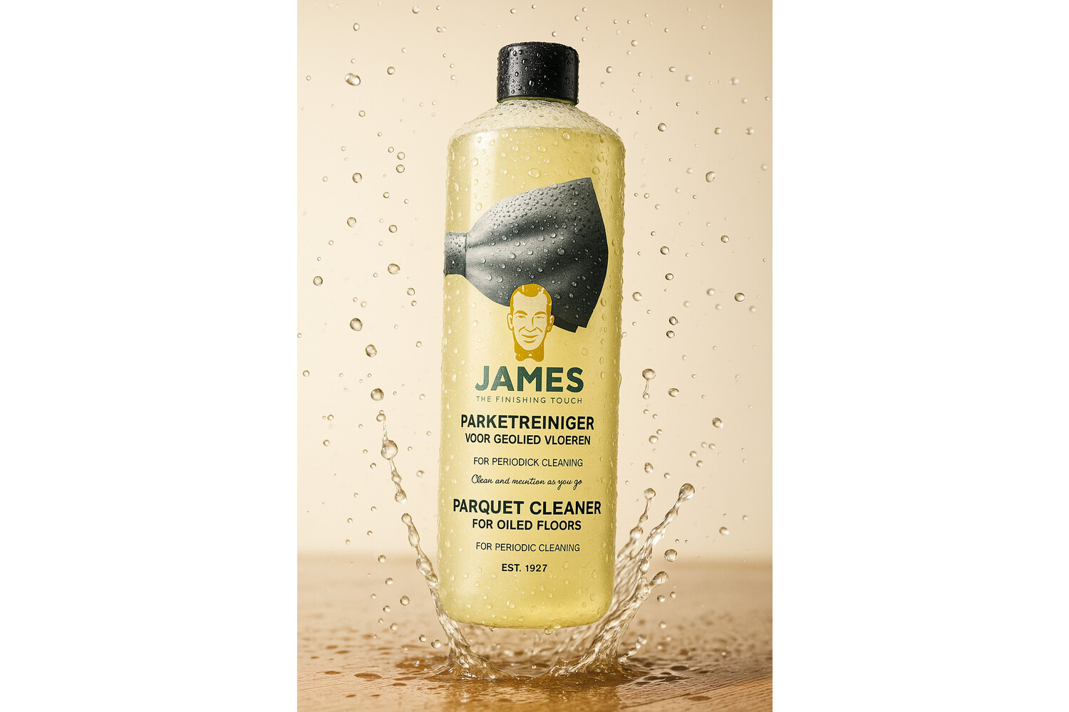 James® parketreiniger voor (hardwax) geoliede vloeren (1 liter)