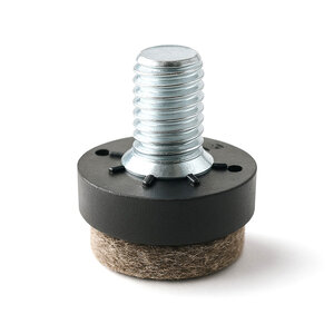 Viltdop met schroefdraad M10