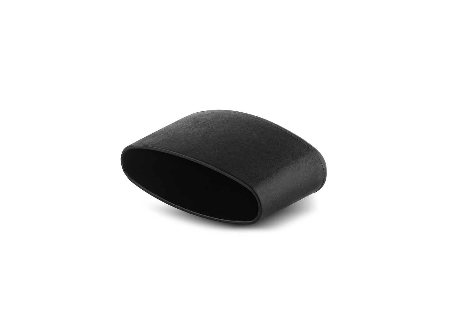 Stoelpootdoppen ombuis ellipsvormig (zwart)