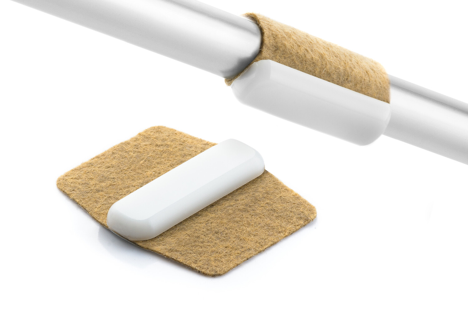 Wrap-Around® Slider voor buisframes (beige)