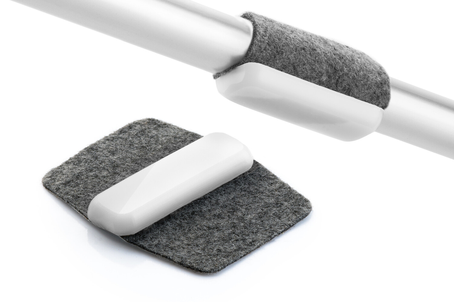 Wrap-Around® Slider voor buisframes (grijs)