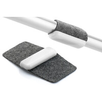 Wrap-Around® Slider voor buisframes (grijs)