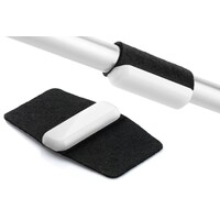 Wrap-Around® Slider voor buisframes (zwart)