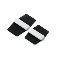 Wrap-Around® Slider voor buisframes (zwart)