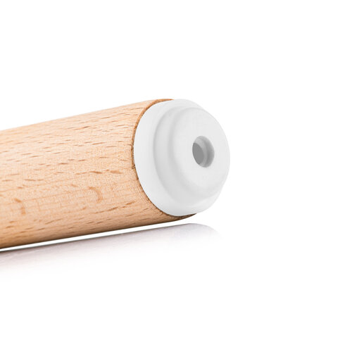 Meubelglijders anti-slip met schroefbevestiging (Wit)