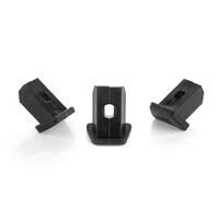 Stoelpootdoppen inbuis rechthoekig schuin voor Galvanitas S16