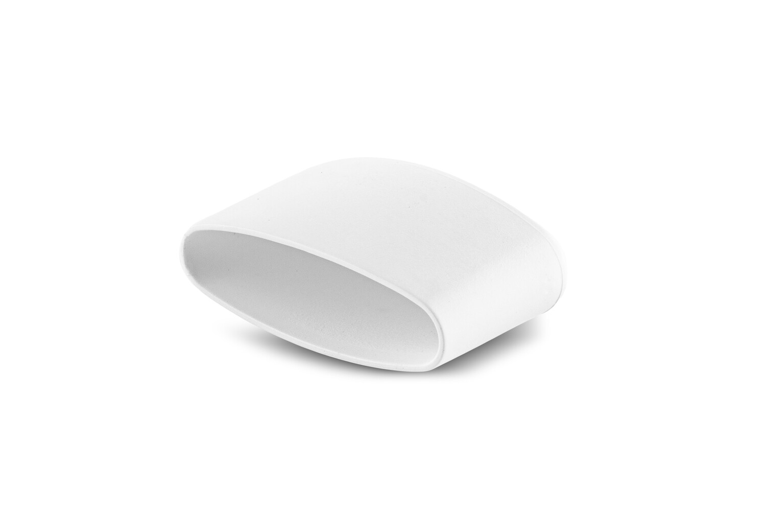 Stoelpootdoppen ombuis ellipsvormig (wit)
