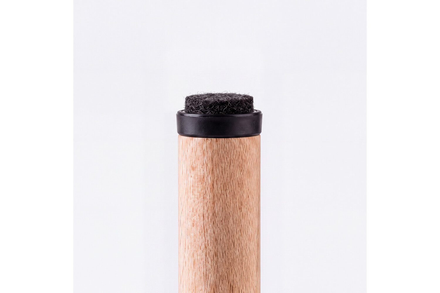 Glijder rond met vervangbaar vilt (natural)